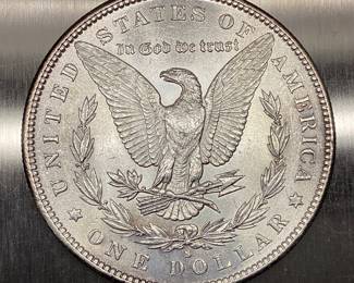  1891-S MORGAN SILVER DOLLAR 1891-S SAN FRANCISCO MORGAN SILVER DOLLAR