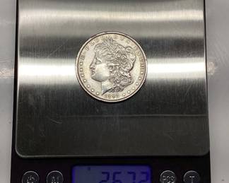  1892-S MORGAN SILVER DOLLAR 1892-S SAN FRANCISCO MORGAN SILVER DOLLAR