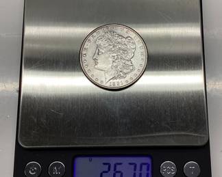  1891-S MORGAN SILVER DOLLAR 1891-S SAN FRANCISCO MORGAN SILVER DOLLAR