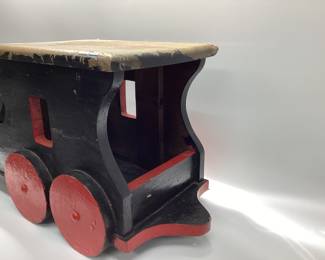 HANDMADE WOODEN TRAIN HANDMADE WOODEN TRAIN Lx30, Wx10, Hx11.5 INCHES