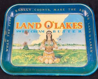 LAND O LAKES SWEET CREAM BUTTER TRAY, 13in
