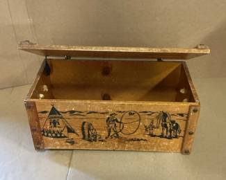 Old Western Chest