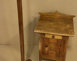 Wooden Table Coat Stand