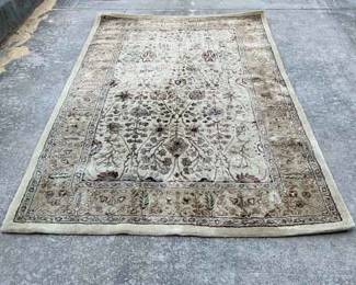 Silk and Wool Mah Davis Rug