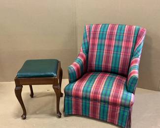 Reading Chair with Stool