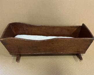 Wooden Baby Bassinet