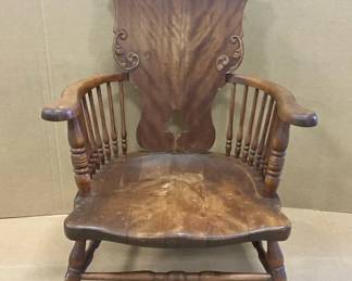 Antique Oak Chair