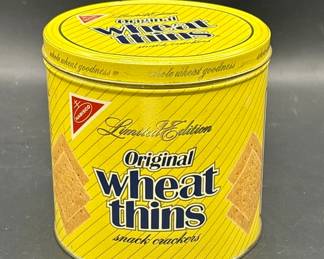 1987 Limited Edition Nabisco Wheat Thins Tin