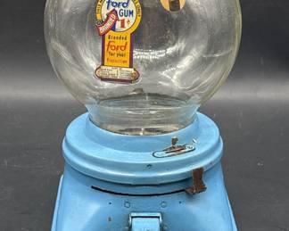 Vintage 1¢ Ford Gumball Machine