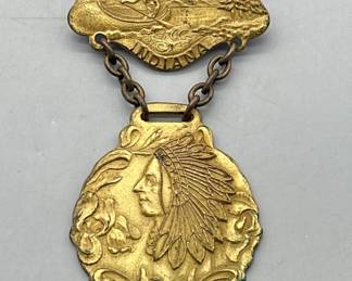 October 1914 Indiana Great Council Medal