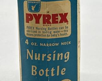 Vintage Pyrex 4oz Glass Nursing Bottle