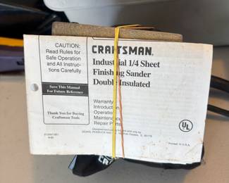 Craftsman sander