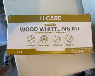 Wood whittling kit, New