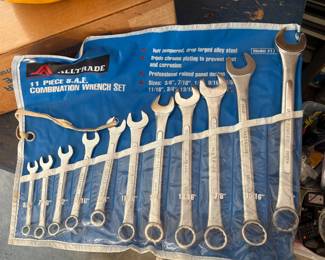 11 piece combo wrench set