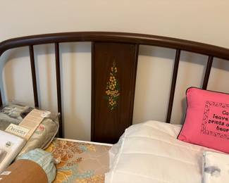 antique full bed