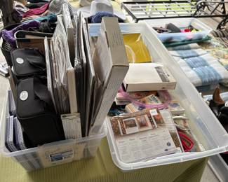 scrapbook and craft materials
