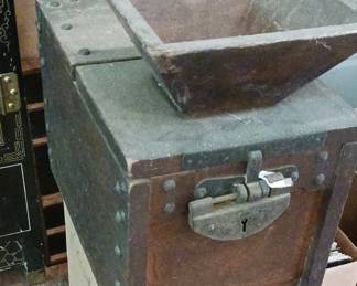 Antique Japanese Coin Box