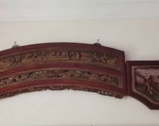 Part of a Wedding Bed  (purchased in China in the 1970s)