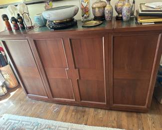 Teal Asian Bar Cabinet (purchased in China in the 1970s)