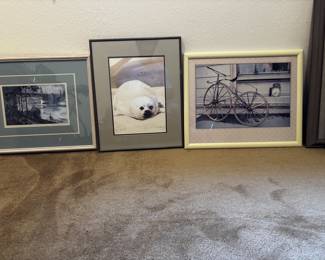 Large Collection of Framed Artwork & Prints
Over 50 pieces of framed wall art including landscapes, wildlife, vintage prints, decorative illustrations, and photography. Wide variety of sizes and styles, from traditional to modern, all ready to hang.