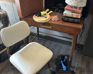 Mid Century Style Desk and Mid Century Chair