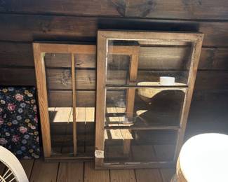 Wood Frame Windows 