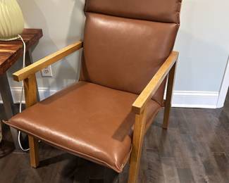 Wood Frame Chairs with Pads
