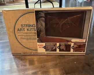 Old String Art Set in Original Box