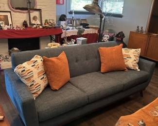 Mid Century Style Sofa - New 