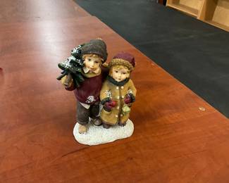 Home Interiors "The Little Christmas Tree" Figurine 2003