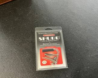 Shubb CS Standard Capo for Banjo, Mandolin & Bouzouki With a Flat Fretboard