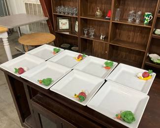 Square Serving Plates