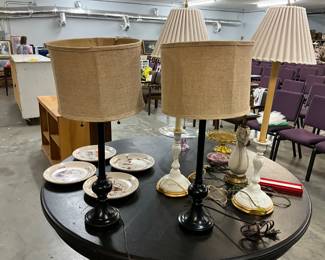 Assorted Table Lamps