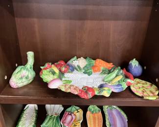 Vegetable Ceramic Serving Platter