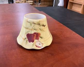 Home Interiors Ceramic Candle Lamp Shade