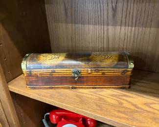 Wooden Jewelry, Memory Trinket Box