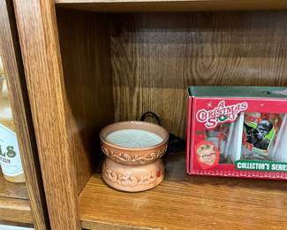Ceramic Wax Warmer - "A Christmas Story" Set of Drinking Glasses