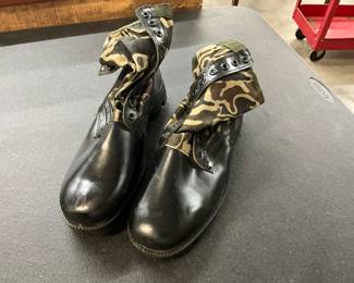 Military Style Camo Boots