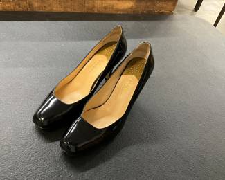 Cole Haan Nike Air Lainey Black Patent Leather Shoes