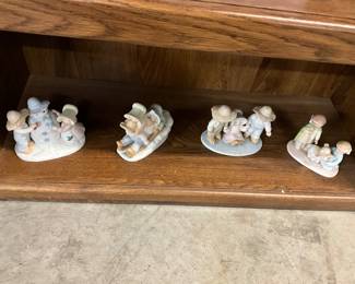 Homco Circle of Friends Porcelain Figurines