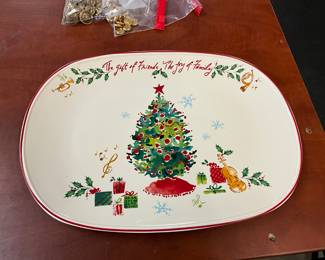 Lenox "The Gift of Friends. The Joy of Family" Serving Platter