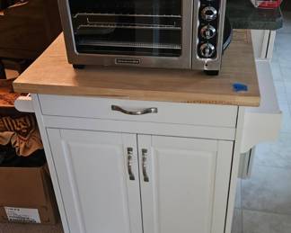 Toaster oven and stand 
