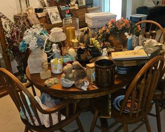 Table and chairs