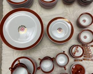 Fine china made in Taiwan. 12 of each piece included.