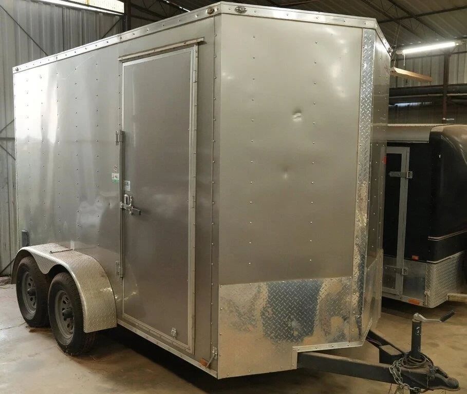 Trailer CargoMate Bumper pull Loading Ramp v-nose