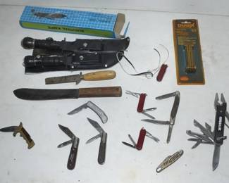  15X Hunting/Pocket Knives: Swiss army, Oreck