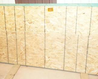 OSB Sheets, Some Cut