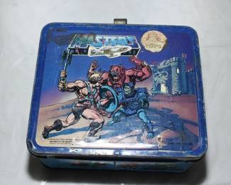 Vintage Metal Tin Lunchbox: Masters of The Universe