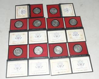 10X America's First Medals coins
