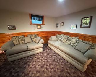 sofa and loveseat